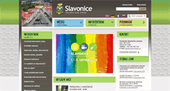 Desktop Screenshot of i.slavonice-mesto.cz